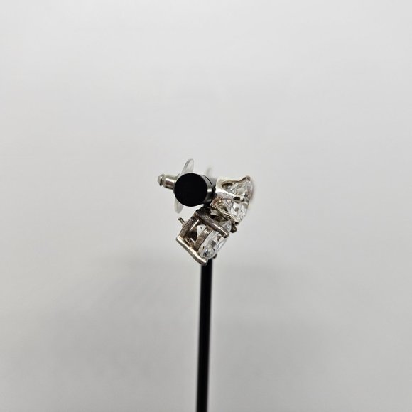 Cubic Zirconia Drop Earrings - Picture 8 of 9